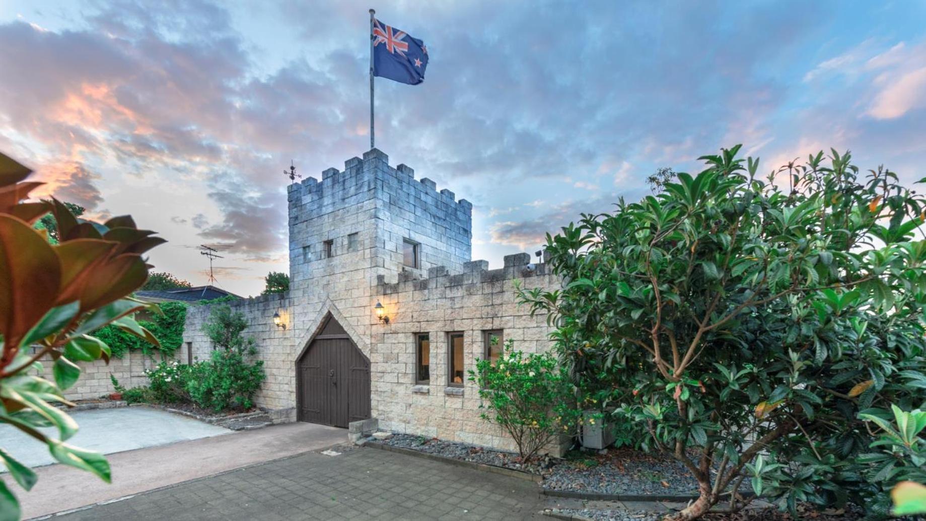 Unique Castle In Auckland Villa Exteriör bild