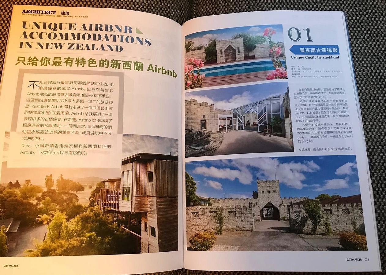 Unique Castle In Auckland Villa Exteriör bild